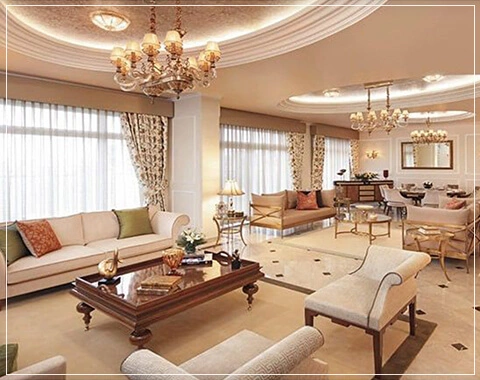 Central Park Sky Villas Luxurious hall