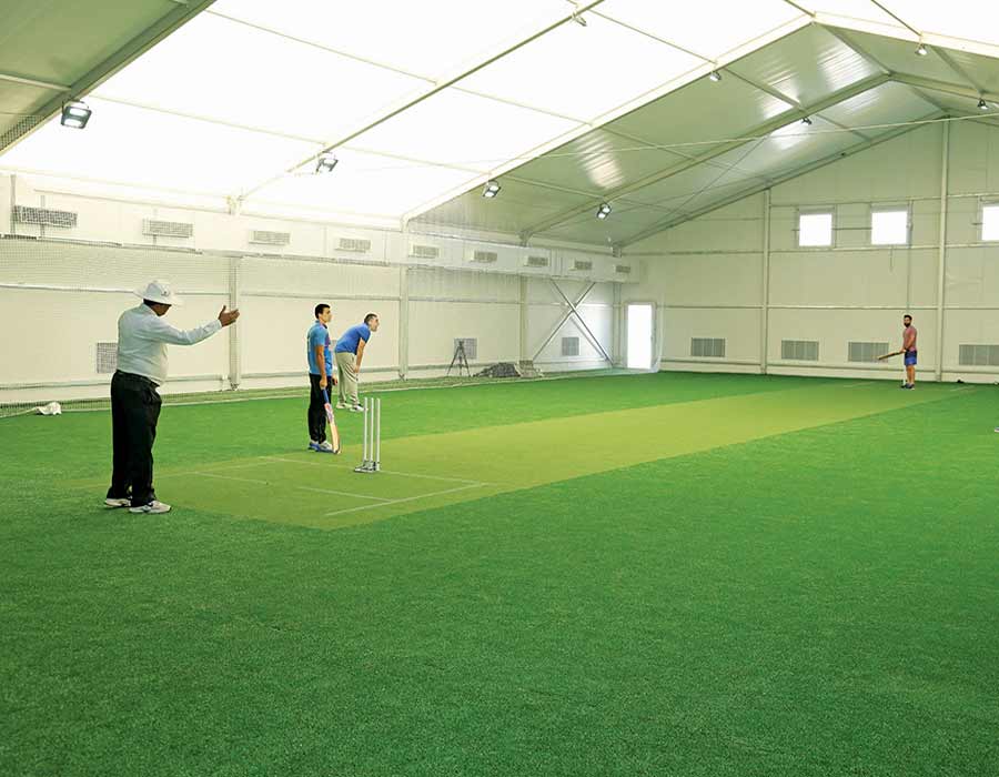 m3m golf estate cricket playing area