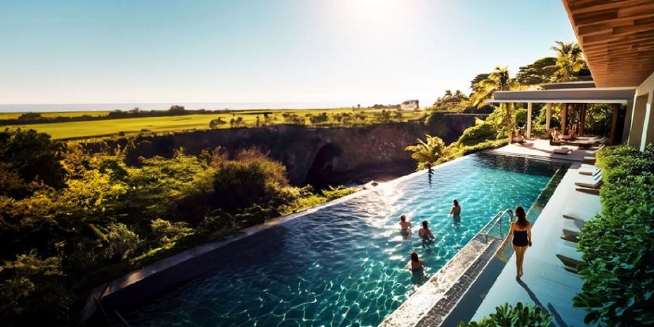 House Of Abhinandan Lodha Goa in house swimming pool